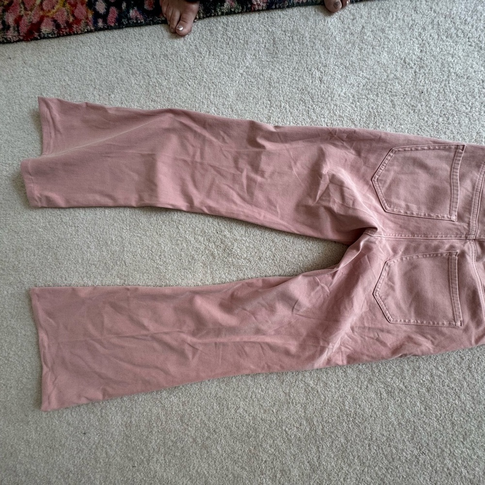 Express Women's Mauve Flare Jeans